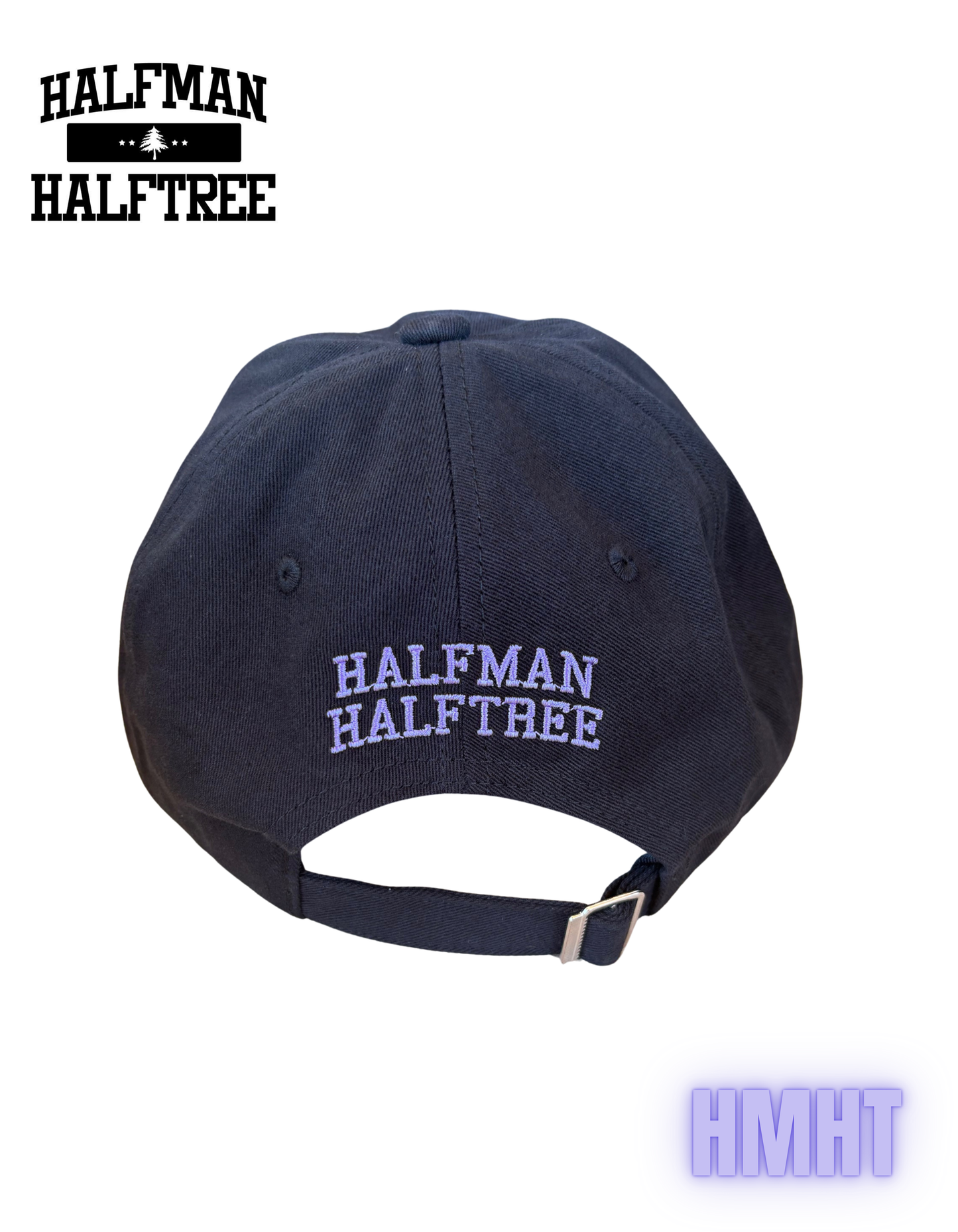 HMHT EMBROIDERED DAD HAT BLACK/PURPLE