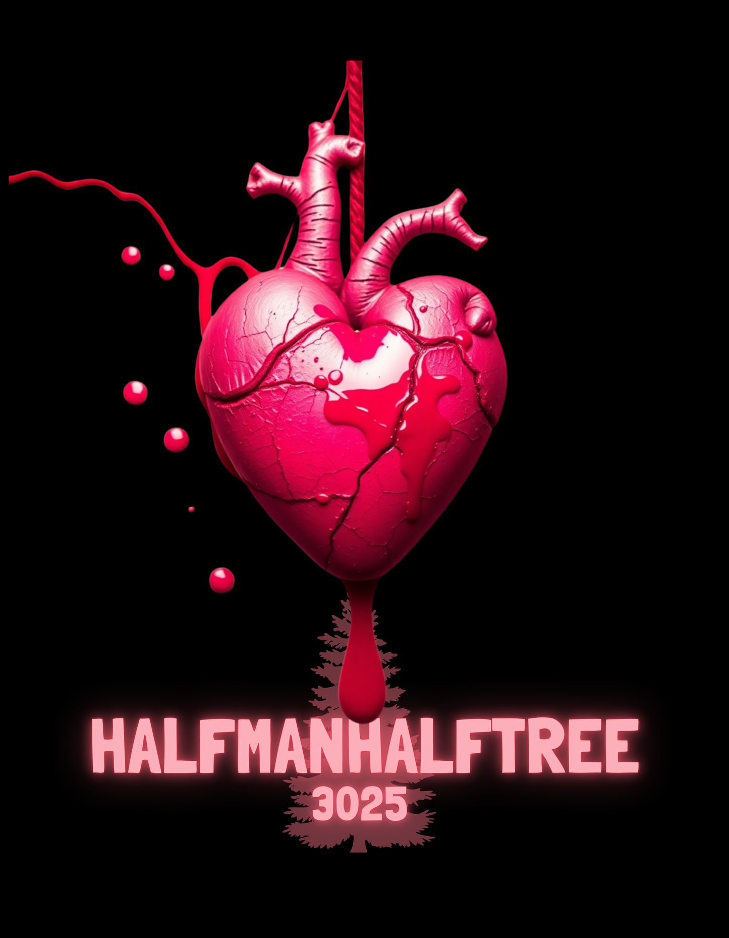 VALENTINE'S DAY HEART Matte Vertical Poster