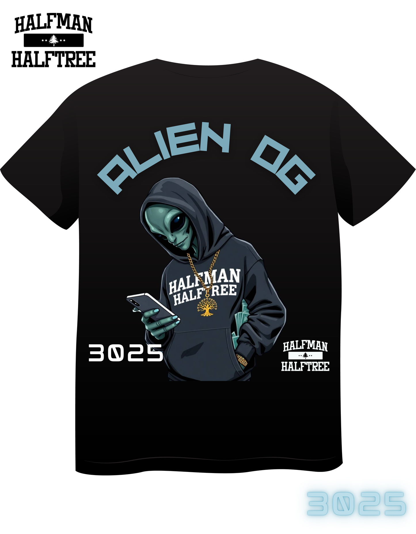3025 ALIEN OG TEE