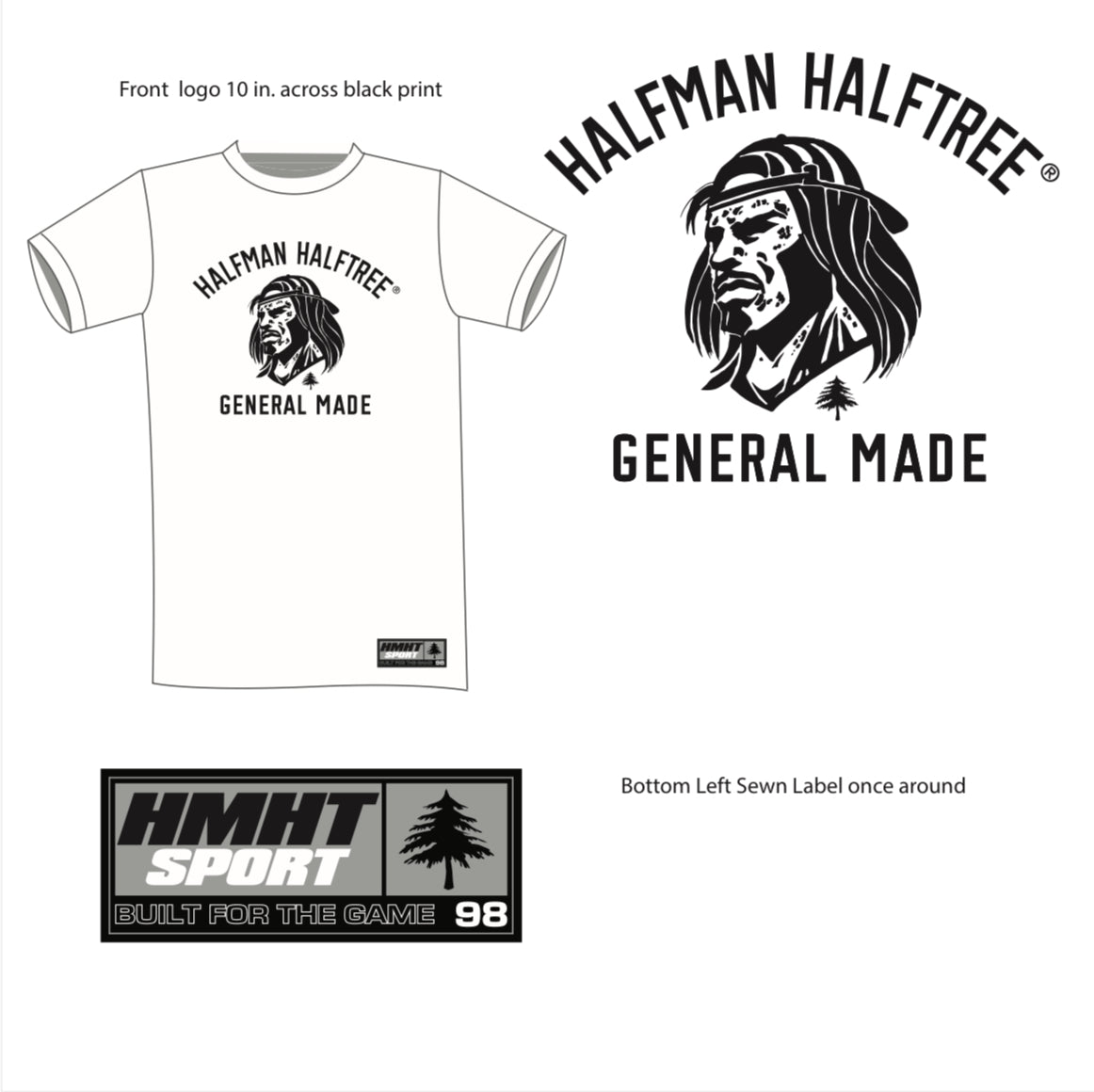 HMHT SPORT “HMHT GENERALS" TEE