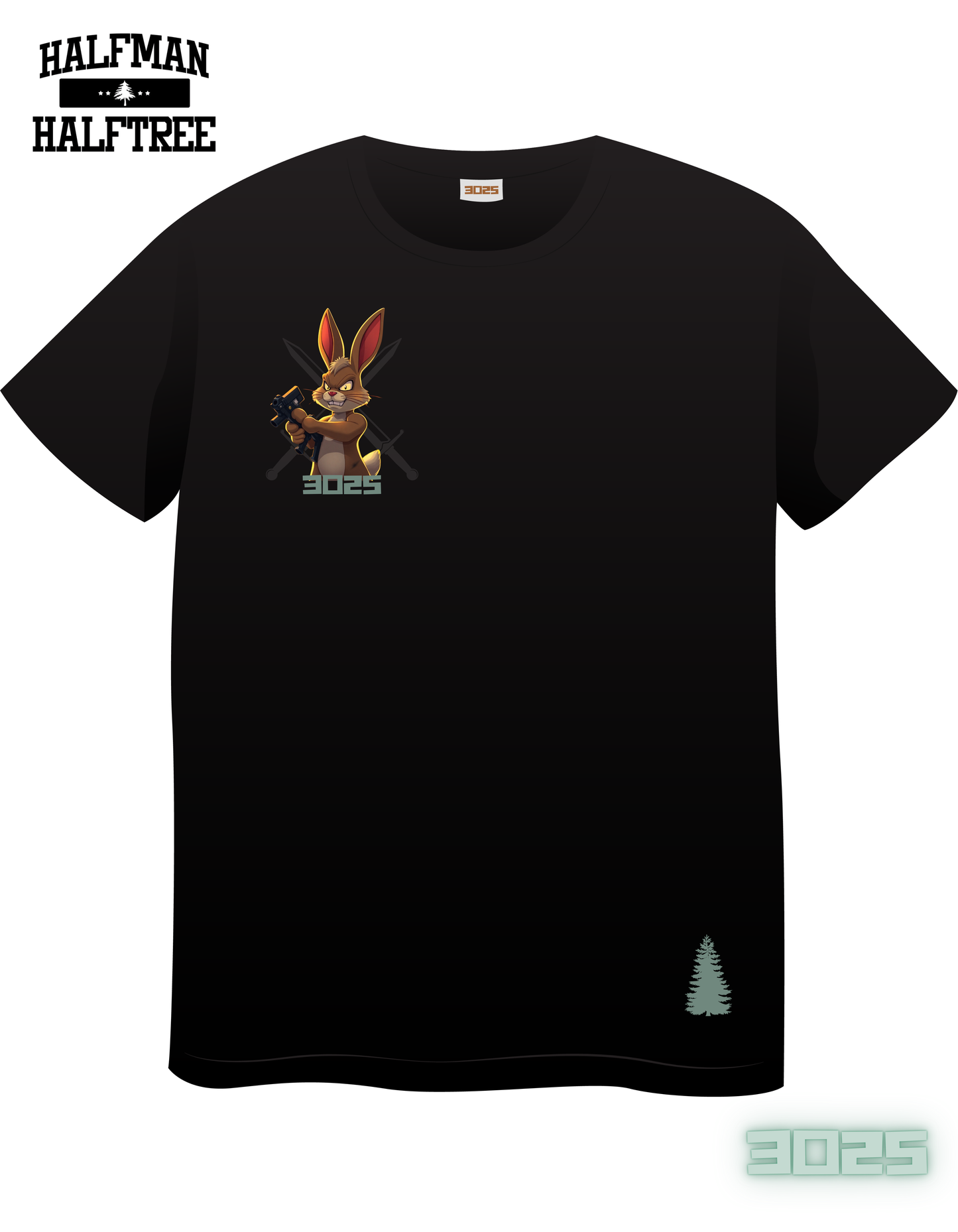 3025 IT AIN’T FUN WHEN THE RABBIT TEE